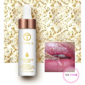24K Gold Anti-Aging Lip Oil | Huile pour les lèvres anti-âge à l'or 24K - ImbattablePlus