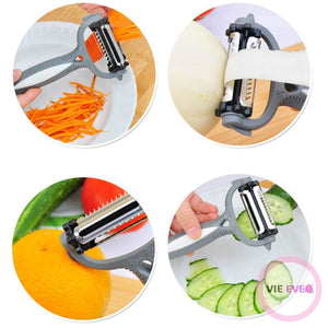 4 in 1 Multifunctional Rotary Vegetable Peeler | 4 en 1 Éplucheur à légumes rotatif multifonction - ImbattablePlus