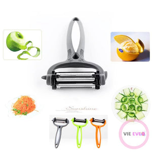 4 in 1 Multifunctional Rotary Vegetable Peeler | 4 en 1 Éplucheur à légumes rotatif multifonction - ImbattablePlus