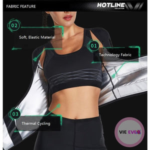Body shaper sauna suit | Superbe chemise brûle graisse - ImbattablePlus