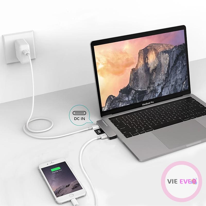 Multiport USB-C Hub for MacBook Pro | Hub USB-C Multiport pour MacBook Pro - ImbattablePlus