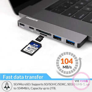 Multiport USB-C Hub for MacBook Pro | Hub USB-C Multiport pour MacBook Pro - ImbattablePlus