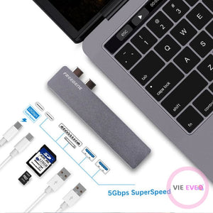 Multiport USB-C Hub for MacBook Pro | Hub USB-C Multiport pour MacBook Pro - ImbattablePlus