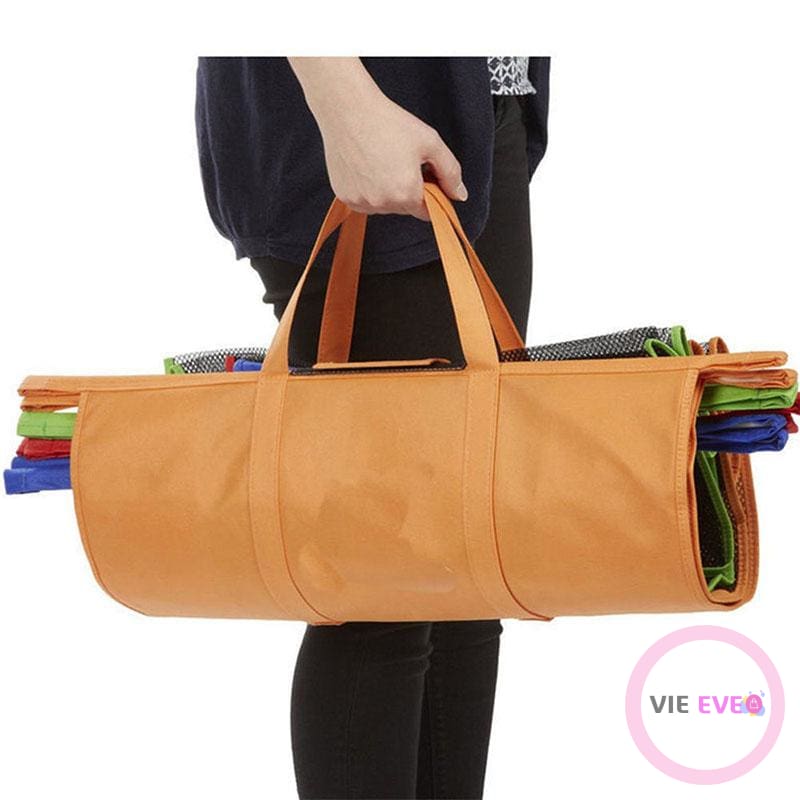 Reusable Grocery/Shopping Bags (4Pcs) | Sacs d'épicerie réutilisables et pratiques (4Pcs) - ImbattablePlus